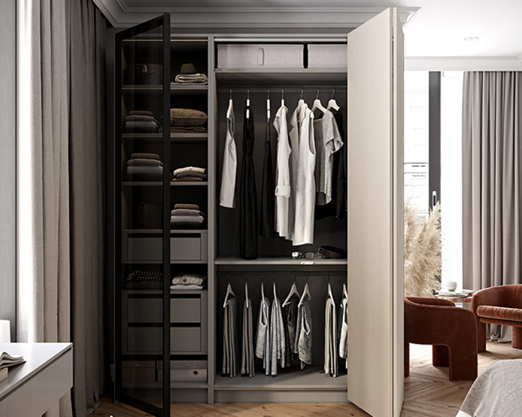 ГАРДЕРОБНЫЙ ШКАФ 1